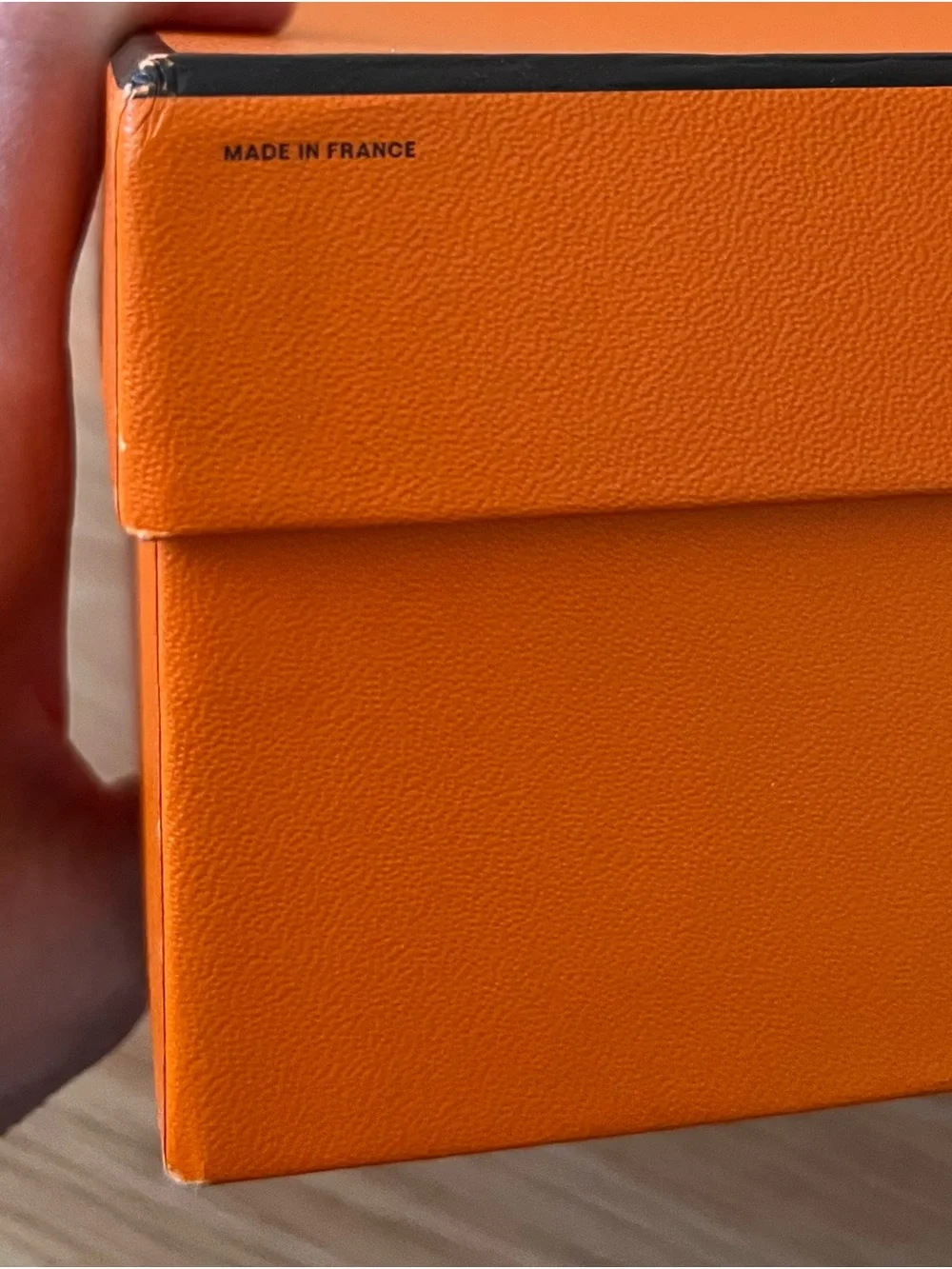 Hermès Orange Box Cover with Logo